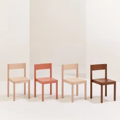 Sedia Archetype-A 830 in faggio di Mario Alessiani*Billiani 1911 Sale