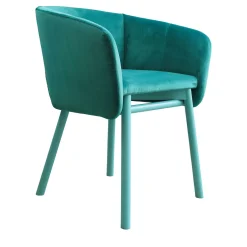 Sedia Balù turchese di Emilio Nanni*TrabA'