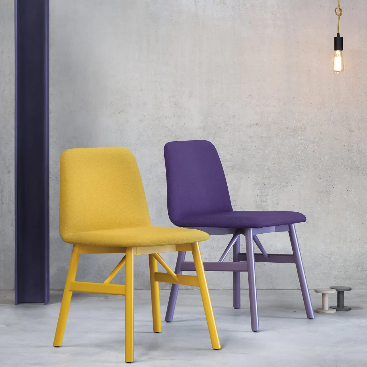 Sedia Bardot Le Yellow*TrabA' Discount