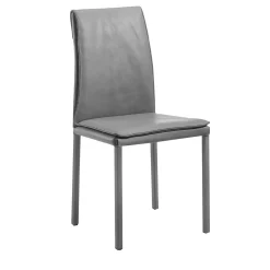 Sedia Borso Alta grigio chiaro*Trevisan Italia Outlet