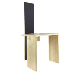 Sedia Cimabue antracite di Ferdinando Meccani*Meccani Design