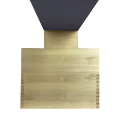 Sedia Cimabue antracite di Ferdinando Meccani*Meccani Design