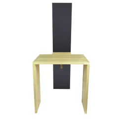 Sedia Cimabue antracite di Ferdinando Meccani*Meccani Design