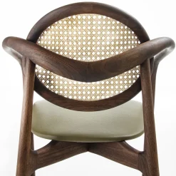 Sedia con braccioli Marlena Green di Studio Nove.3*Enrico Pellizzoni Sale