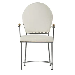 Sedia con schienale curvo e cuscino*DMG Fiesole Best