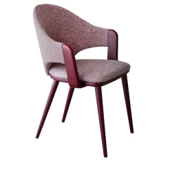 Sedia Cortina 860 Rosso Porpora di Fabrizio Gallinaro*Billiani 1911 New