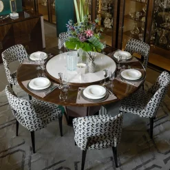 Sedia Crystal in Tessuto Fantasia Policromatico*Franco Bianchini Best