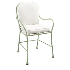 Sedia da esterno Bamboo in acciaio inox*Officina Ciani Outlet