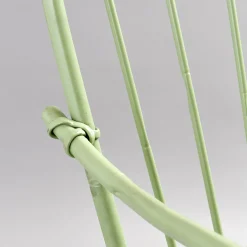 Sedia da esterno Bamboo in acciaio inox*Officina Ciani Outlet