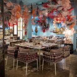 Sedia da esterno Eva Vertical Ropes di Antonio Marras*Nodo Italia New