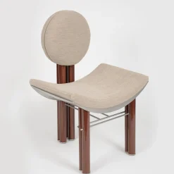 Sedia da pranzo per esterni Sister Moon marrone*DalMoto Hot