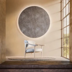 Sedia da salotto Aida Beige di Libero Rutilo*Morelato Outlet