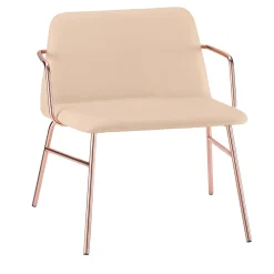 Sedia da salotto Bardot Met Copper di Emilio Nanni*TrabA' Online