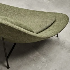 Sedia da salotto Bermuda verde oliva di Claesson Koivisto Rune*Baleri Italia Sale