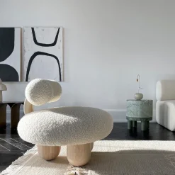 Sedia da salotto bianca Bling Bling*Pietro Franceschini