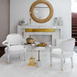 Sedia da salotto Charlie White*Provasi