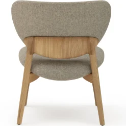 Sedia da salotto Fleuron 203 in frassino grigio e naturale di Constance Guisset*Billiani 1911 New