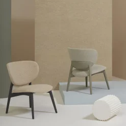 Sedia da salotto Fleuron 203 in frassino grigio di Constance Guisset*Billiani 1911 Clearance