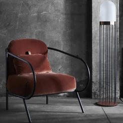 Sedia da salotto Minima Warm Rust by Denis Guidone*Mingardo Discount