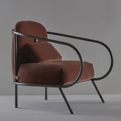 Sedia da salotto Minima Warm Rust by Denis Guidone*Mingardo Discount