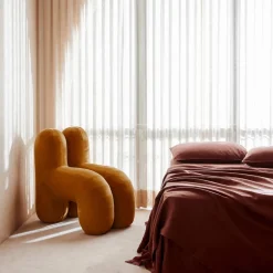 Sedia da salotto scultorea Waldo Orange*Pietro Franceschini Hot