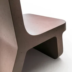 Sedia da salotto Torcello di Defne Koz e Marco Susani*Cimento Hot