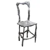 Sedia decorativa Scultura in alluminio fuso*BAU Design Outlet