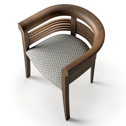 Sedia Dolfin in noce canaletto*Carpanelli Best