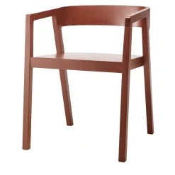 Sedia Drive in legno di frassino terracotta di Lorenz+Kaz*Bedont Online