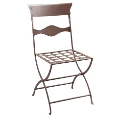 Sedia Due Lamiere in acciaio inox*Officina Ciani New