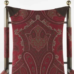 Sedia e baule da viaggio pieghevole Babel Red*ETRO Home Interiors