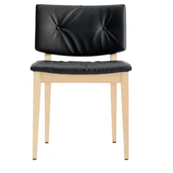 Sedia Eileen Small Light-Beech & Black di Werther Toffoloni*Billiani 1911 Clearance