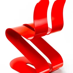Sedia Fluid Ribbon Red di Michael D'Amato*Lamberti Design Best