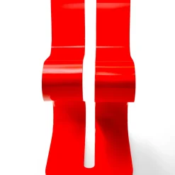 Sedia Fluid Ribbon Red di Michael D'Amato*Lamberti Design Best
