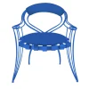 Sedia Garden blu di Carlo Rampazzi*Sergio Villa New