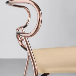 Sedia Genoa Met Copper di Cesare Ehr*TrabA'