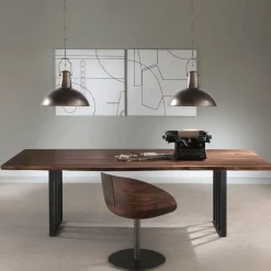 Sedia girevole Gioconda in noce di C.R. & S.*Riva 1920 Outlet