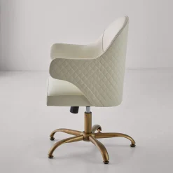 Sedia girevole Soft White*Franco Bianchini Online