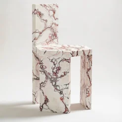 Sedia in legno Alata*V.L. Lavorazioni In Ferro Best