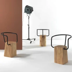 Sedia in legno di cedro da innesto*Durame Outlet