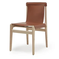 Sedia in pelle Burano di Balutto Associati*Livoni 1895 Sale