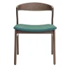 Sedia Kalea in Rovere fume con seduta imbottita di Lorenz+Kaz*Bedont Discount