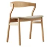 Sedia Kalea in Rovere Naturale con Seduta Imbottita by #2 Lorenz+Kaz*Bedont Hot