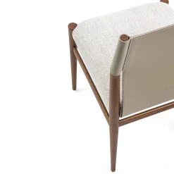 Sedia Ledermann in Pelle Beige*Enrico Pellizzoni