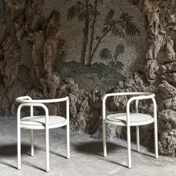 Sedia Locus Solus White di Gae Aulenti*Exteta Outlet