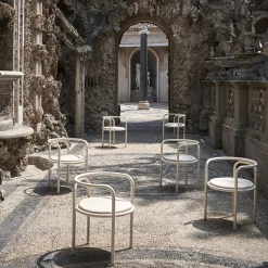 Sedia Locus Solus White di Gae Aulenti*Exteta Outlet