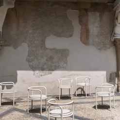 Sedia Locus Solus White di Gae Aulenti*Exteta Outlet