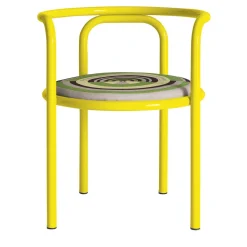 Sedia Locus Solus Yellow di Gae Aulenti*Exteta Outlet