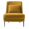 Sedia lounge Chris giallo zafferano*Bodema Sale