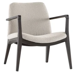 Sedia Lounge Ellen in Frassino Moka*Pacini & Cappellini Outlet